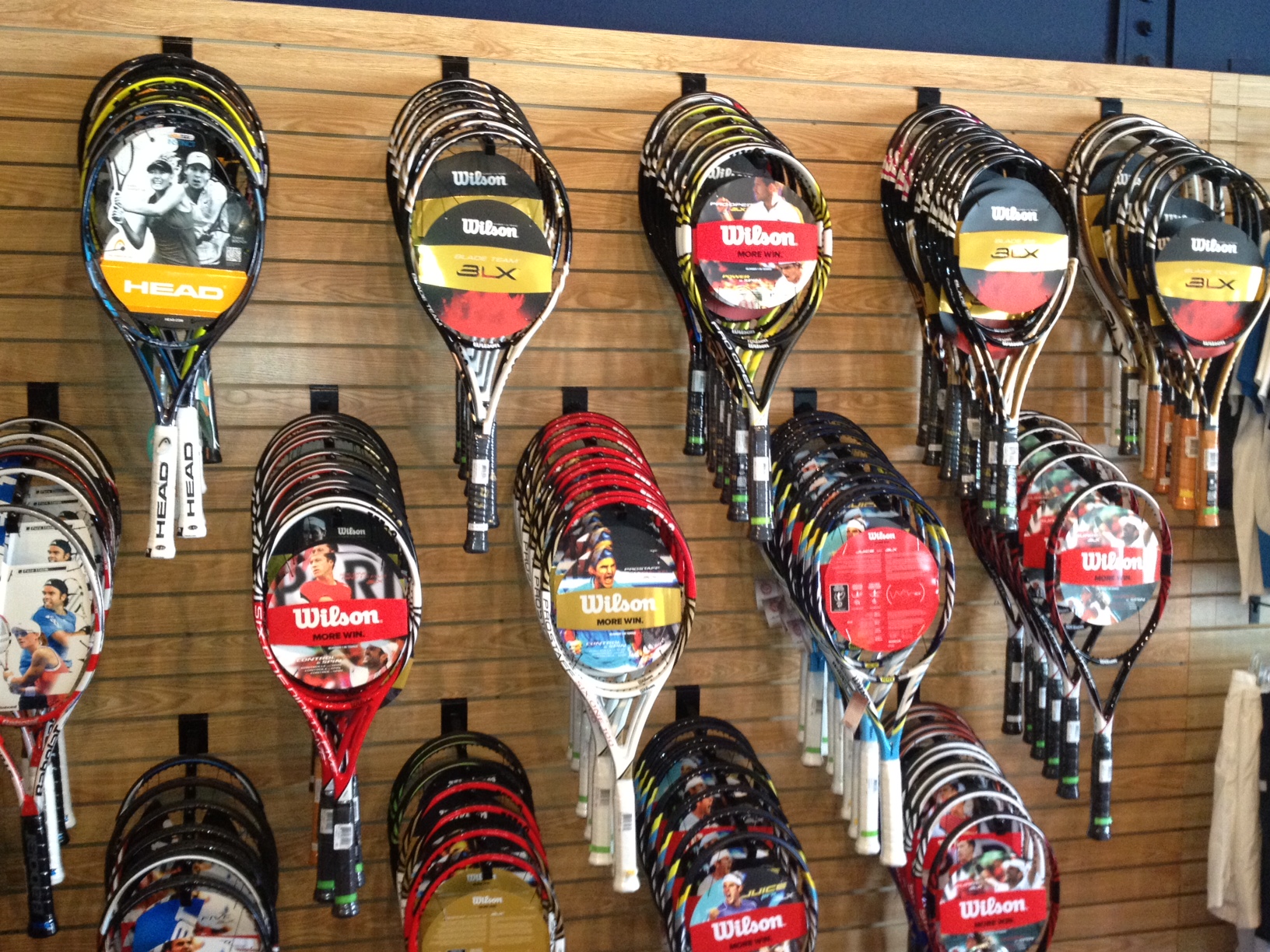 LA Tennis Center Pro Shop Racquets LA Tennis Centers